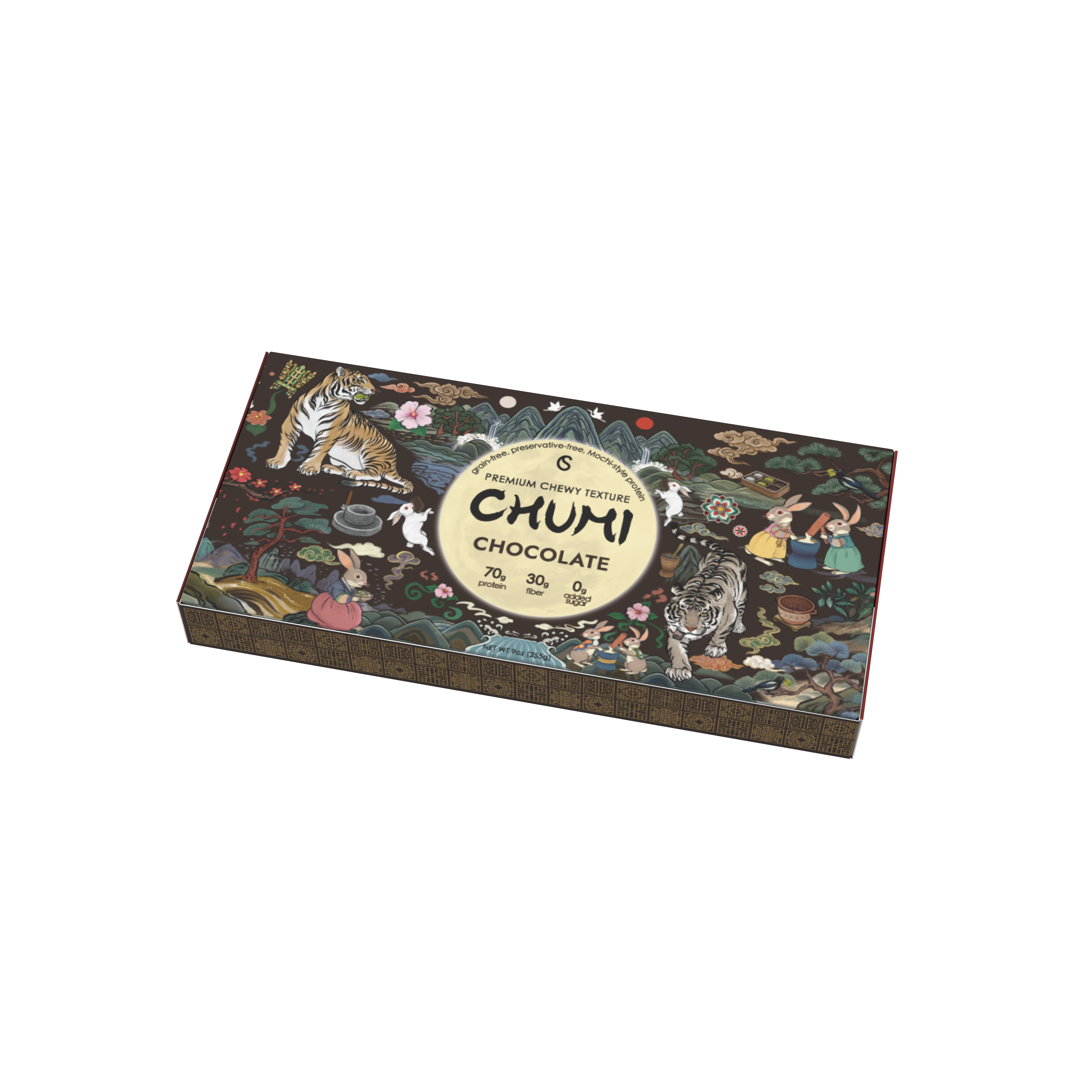 Double Chocolate Chumi: Chewy Protein & Fiber Snack