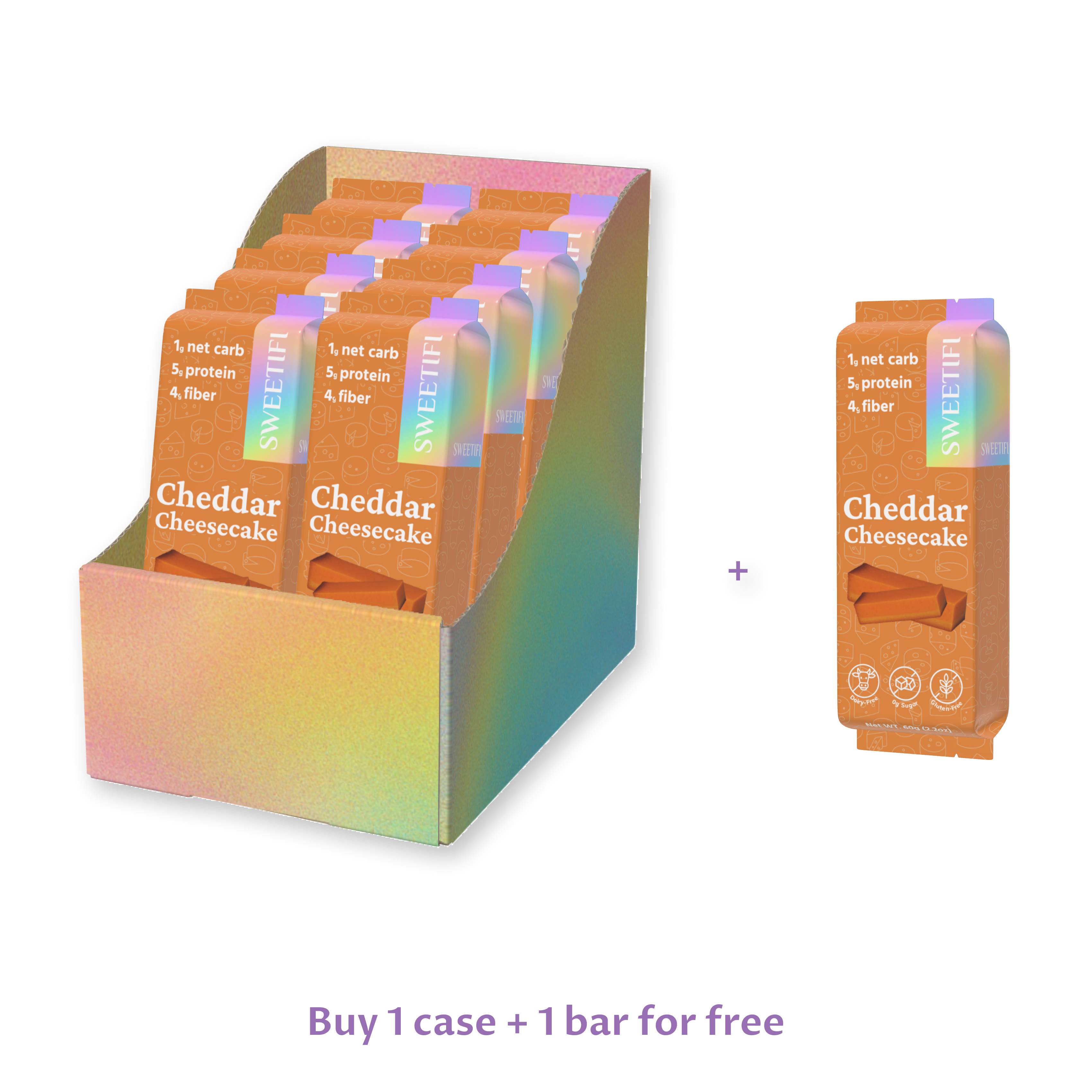 Cheddar Protein Cheesecake | Keto