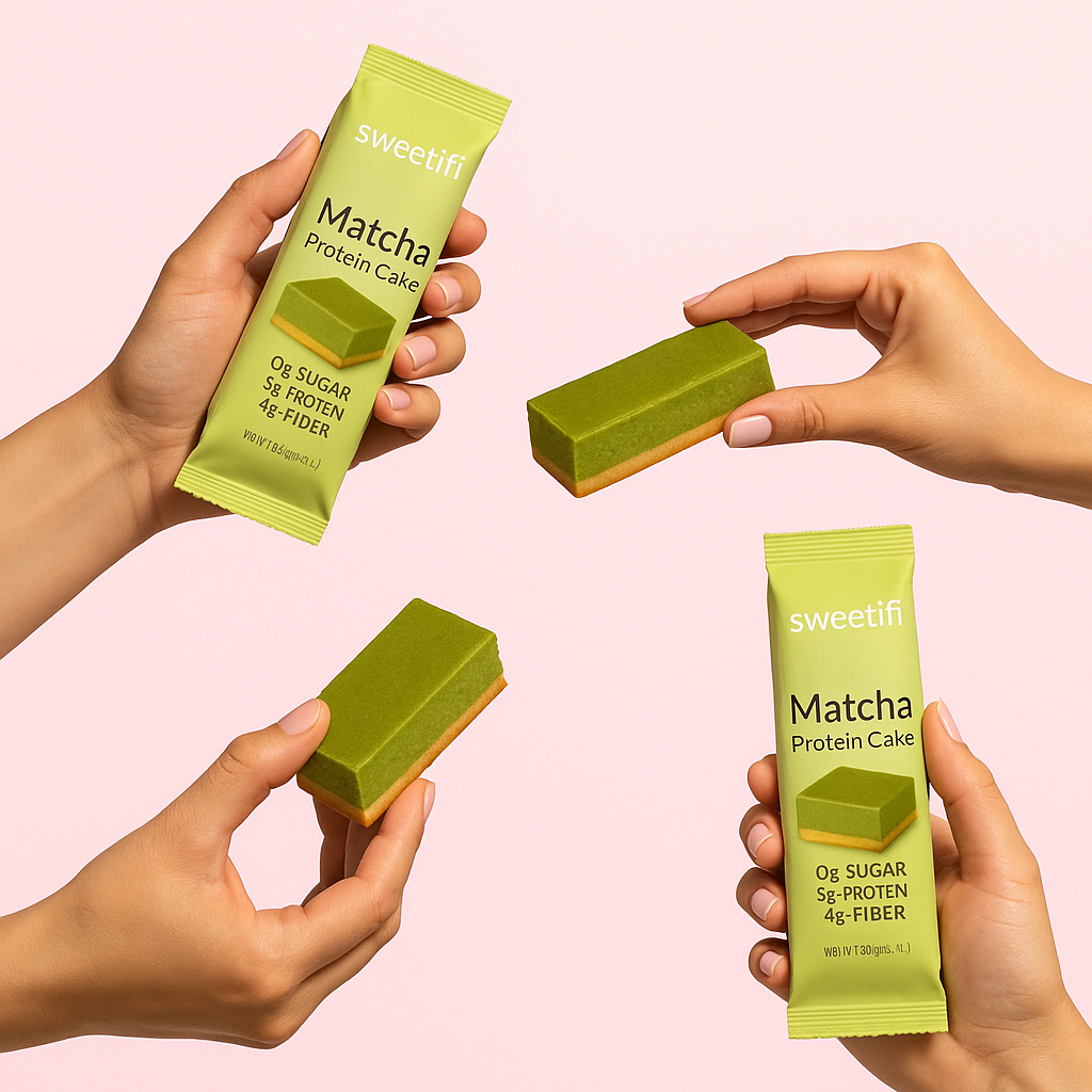 Matcha Protein Cheesecake | Keto, Vegan